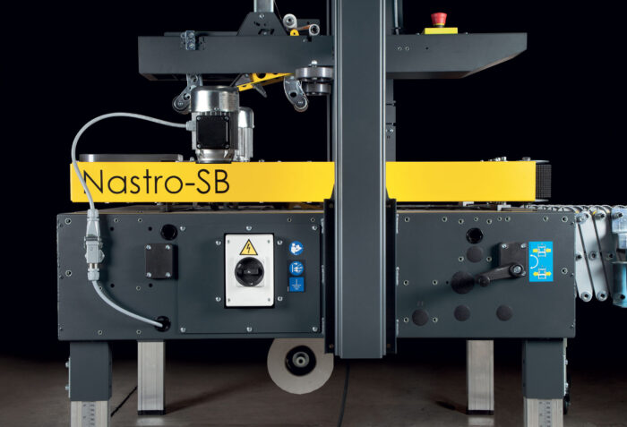 Zaklejarka Maszyny pakujące KrakówKartonów NASTRO-SB™ – M5 – M6 – M8 SERIA