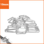 Klamerki druciane do spinania taśmy PP CB6 1000sztuk