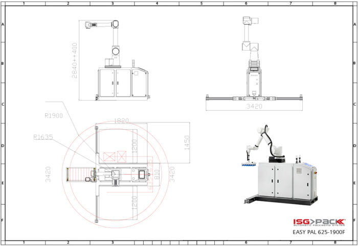 Robot paletyzujący cobot Easy‑Pal 625‑1900F - obrazek 6
