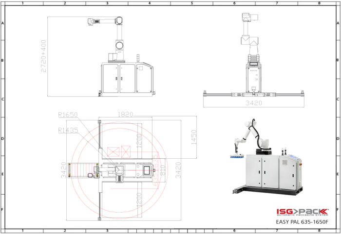 Robot paletyzujący cobot Easy‑PAL 635‑1650F - obrazek 4