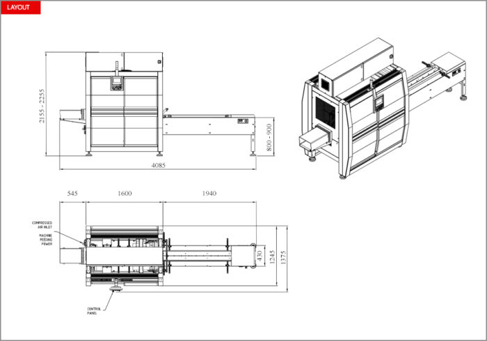 Automatyczna pakowarka flow-pack SR550 - obrazek 5