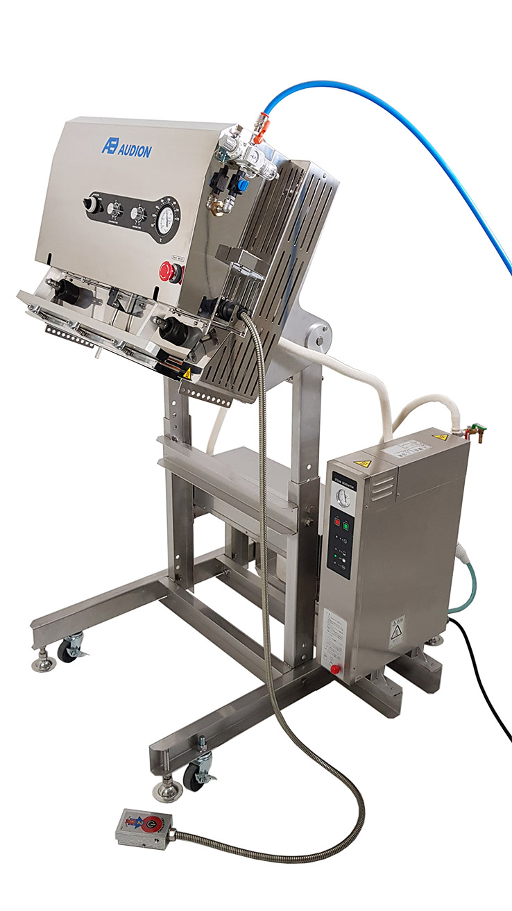Audion Power Sealer EX — zgrzewarka parowa ATEX strefy 1 i 2 Audion Power Sealer EX — zgrzewarka parowa ATEX strefy 1 i 2