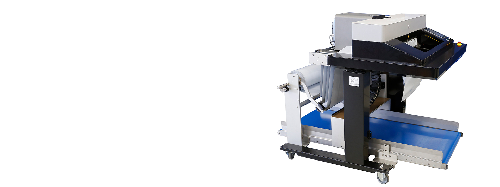 Automatyczna maszyna workująca Audion Speedpack 550 Hybrid duże formaty folia tubowa Automatyczna maszyna workująca Audion Speedpack 550 Hybrid duże formaty folia tubowa