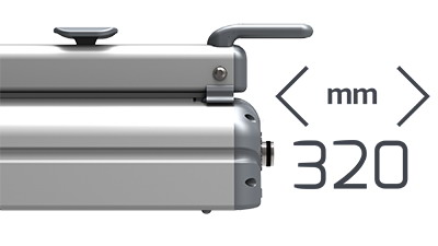 Hacona CI-320 INOX szczegół mechanizmu zgrzewającego INOX Hacona CI-320 INOX szczegół mechanizmu zgrzewającego INOX