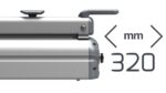 Zgrzewarka impulsowa Hacona CI-320 INOX stołowa do przemysłu spożywczego