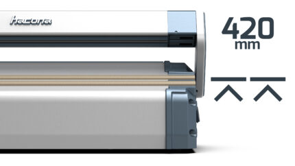 Hacona EID-420 zgrzewarka impulsowa elektryczna INOX podwojny drut 420mm
