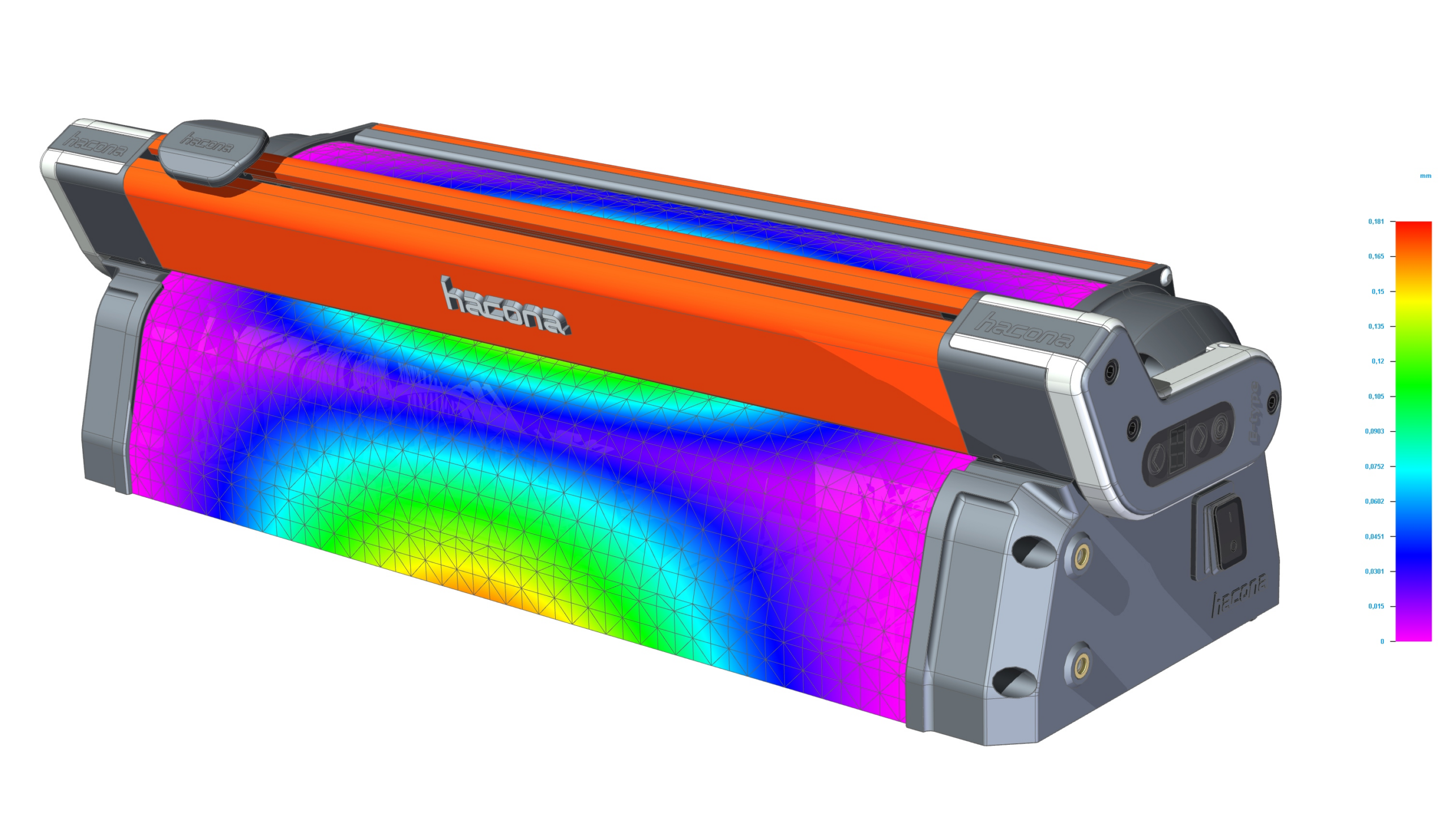 Hacona E-type obudowa stop magnezu aluminium wytrzymala konstrukcja