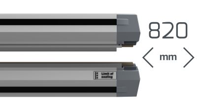 Hacona I-820 INOX listwa zgrzewająca BiActive 820 mm HG 003-569 Hacona I-820 INOX listwa zgrzewająca BiActive 820 mm HG 003-569