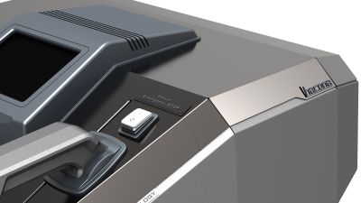 Hacona V-type zgrzewarka próżniowa widok boczny Hacona V-type zgrzewarka próżniowa widok boczny