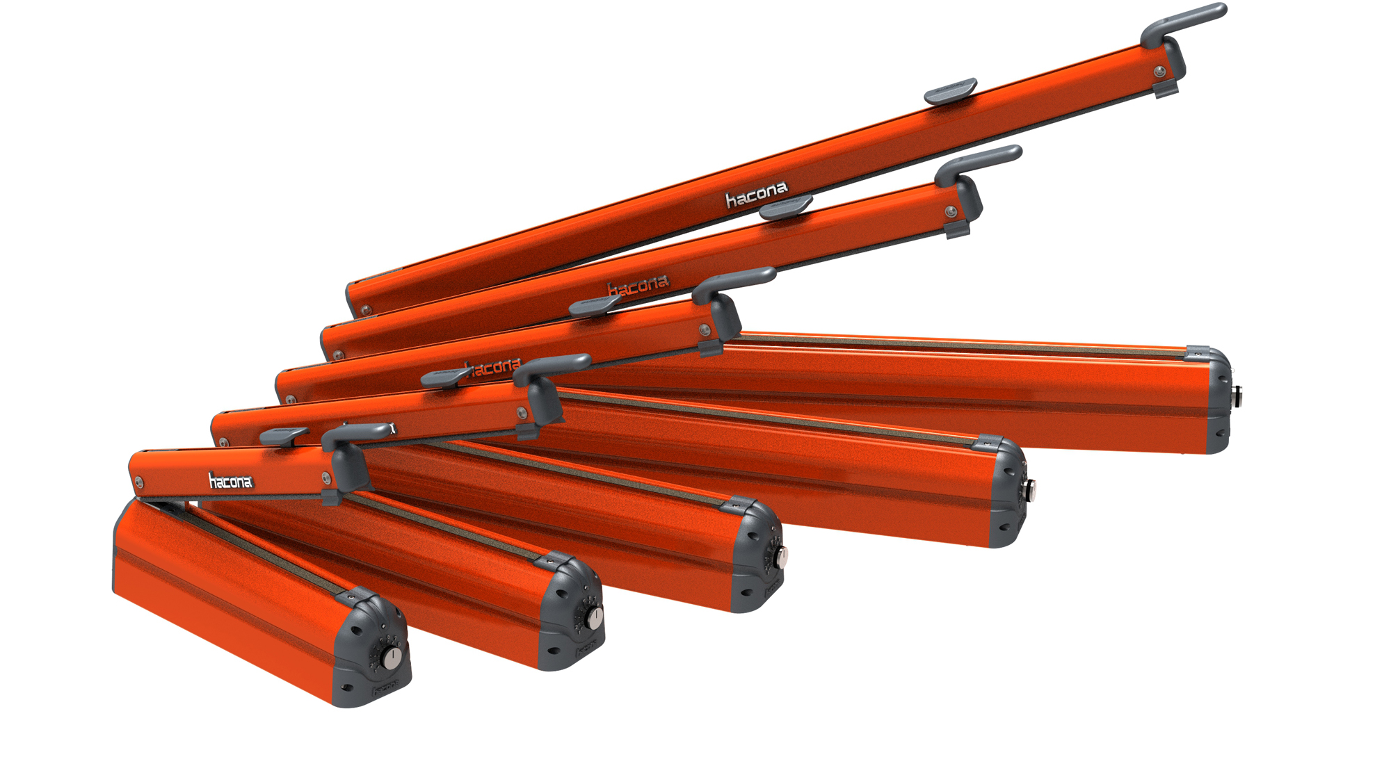 Hacona C-type — pięć długości listwy zgrzewającej Hacona C-type — pięć długości listwy zgrzewającej