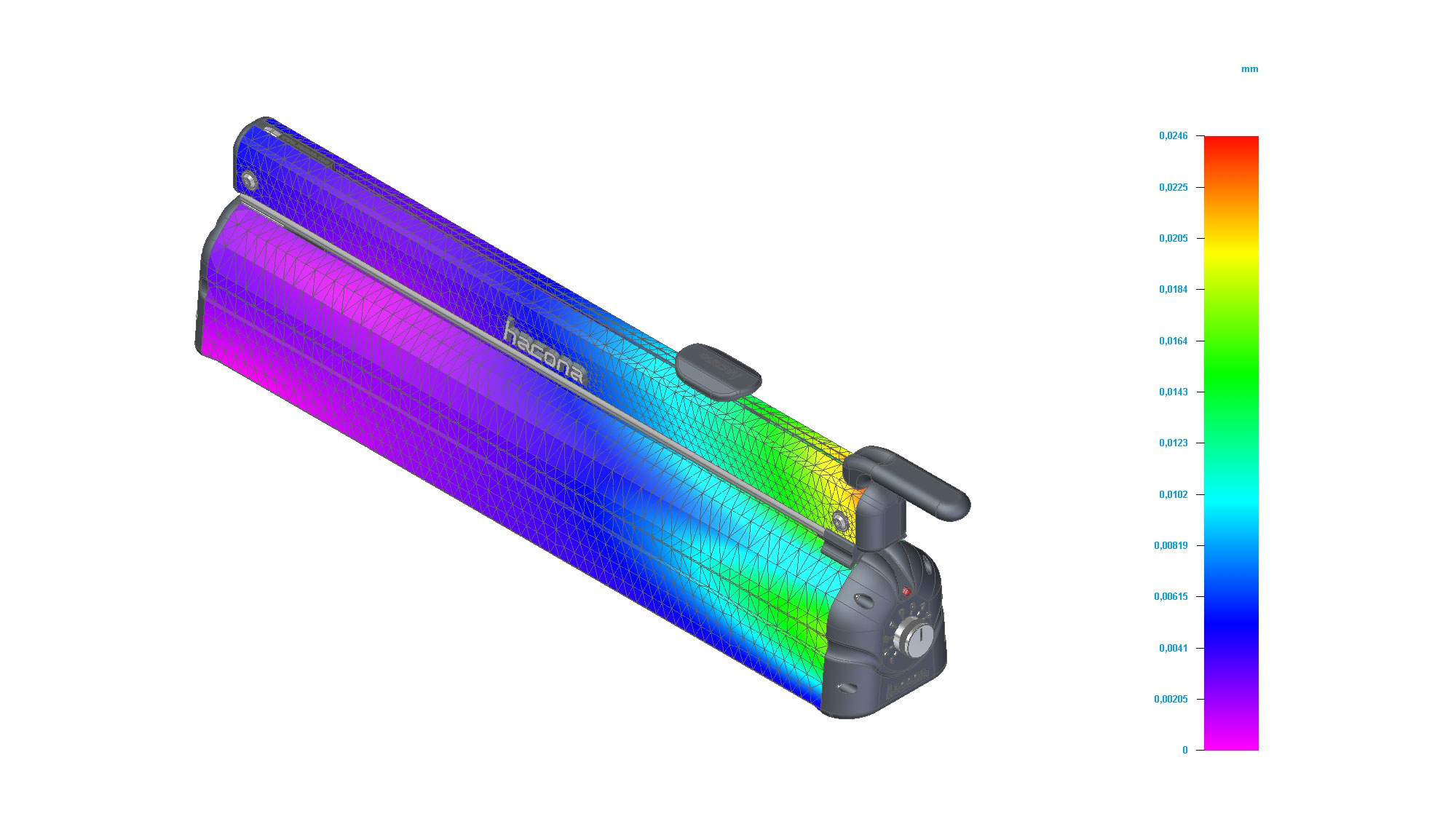 Hacona C-type — wytrzymała rama z profilu magnezowo-aluminiowego Hacona C-type — wytrzymała rama z profilu magnezowo-aluminiowego